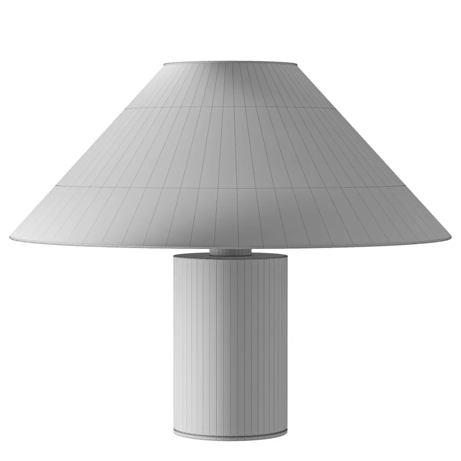 Zara Home Metal Fabric Table Lamp - Image 2
