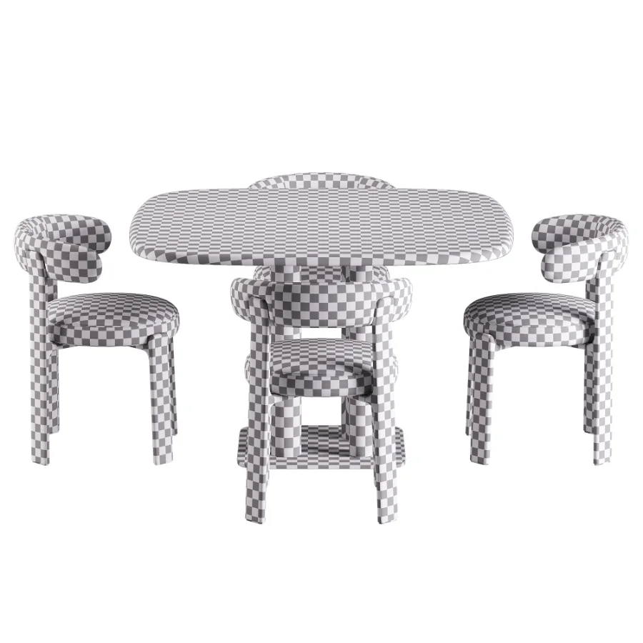 Granite Chair and Melvar Table - Image 7
