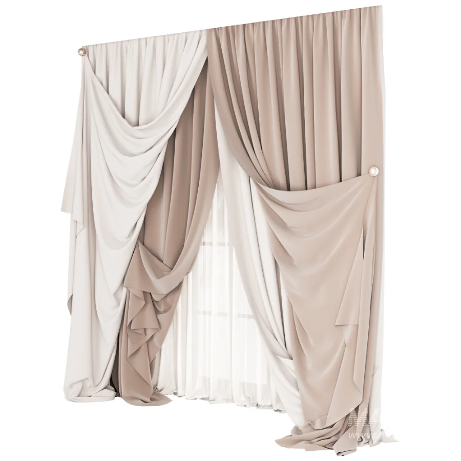 Silk and Cotton Curtain St 111 - Image 3