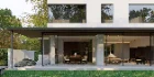 Modern courtyard living room and dining room - Thumbnail 6