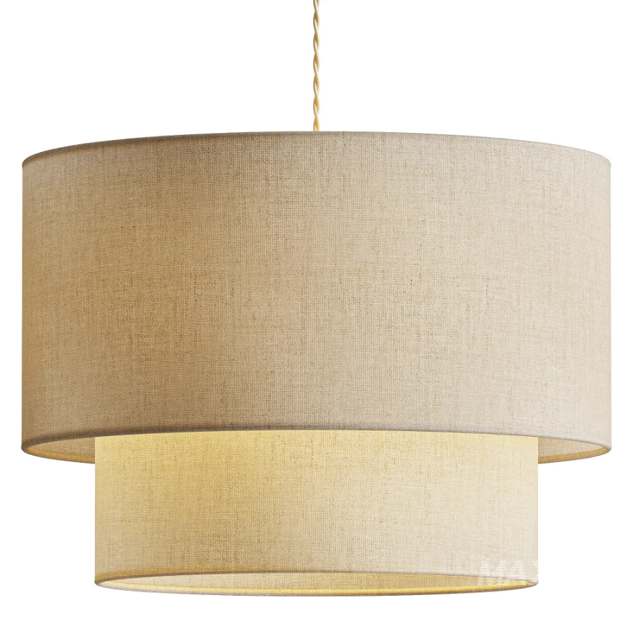 Biosag Aeroloom Layered Fabric Pendant Light - Image 1