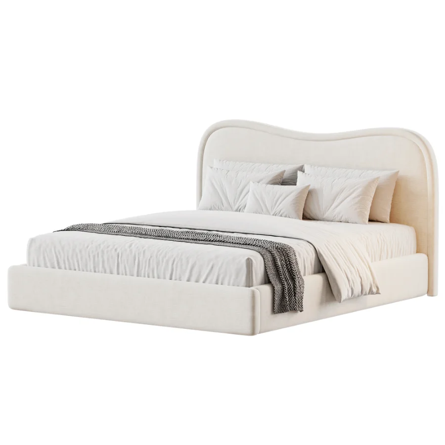 Lioren Upholstered Bed - Image 3