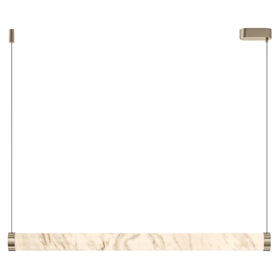 Marble Strip Pendant Lights - Image 4
