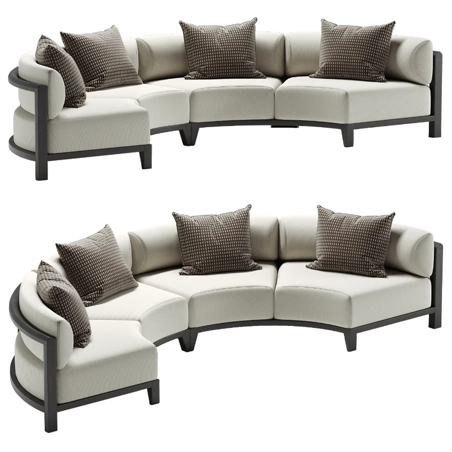 Tamarindo Curved Sofa - Image 6