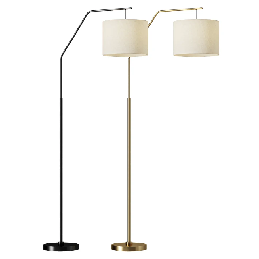 Astrid Hanging Floor Lamp Black - Image 2