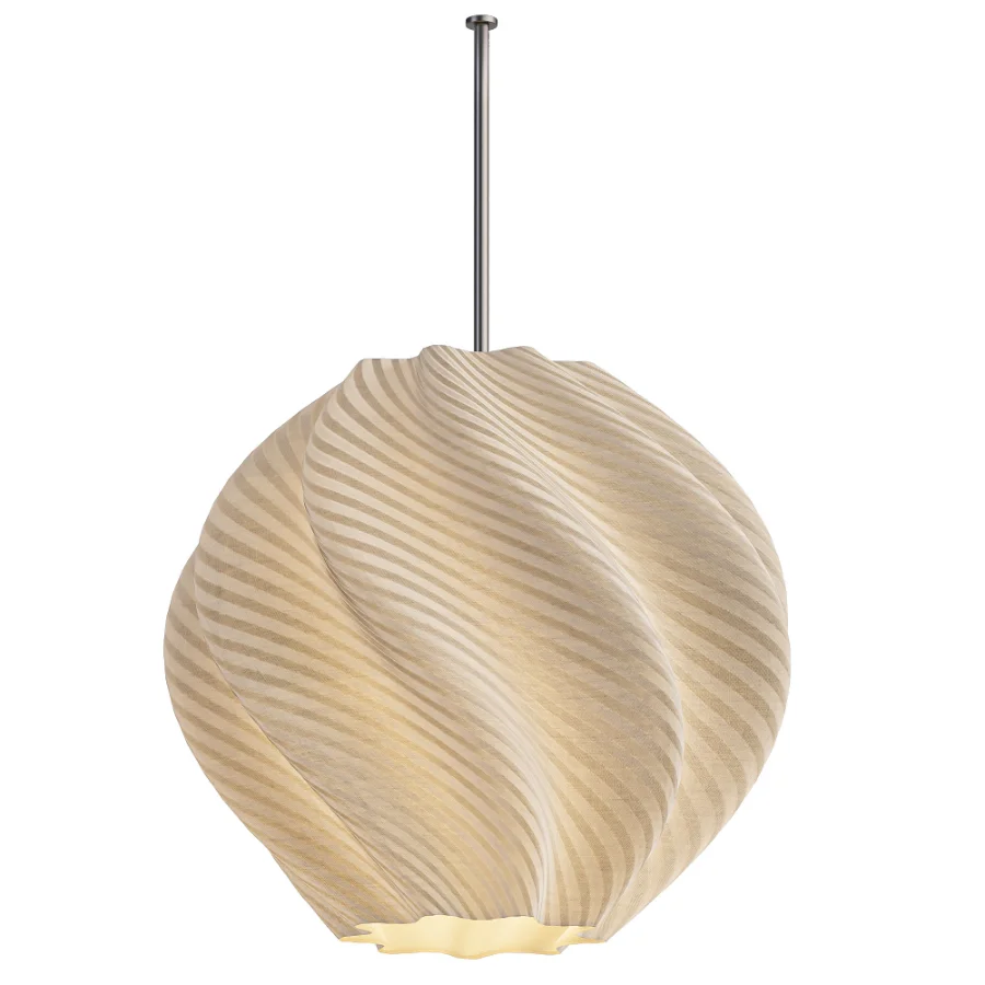 Spiral Wave Pendant Light - Image 1