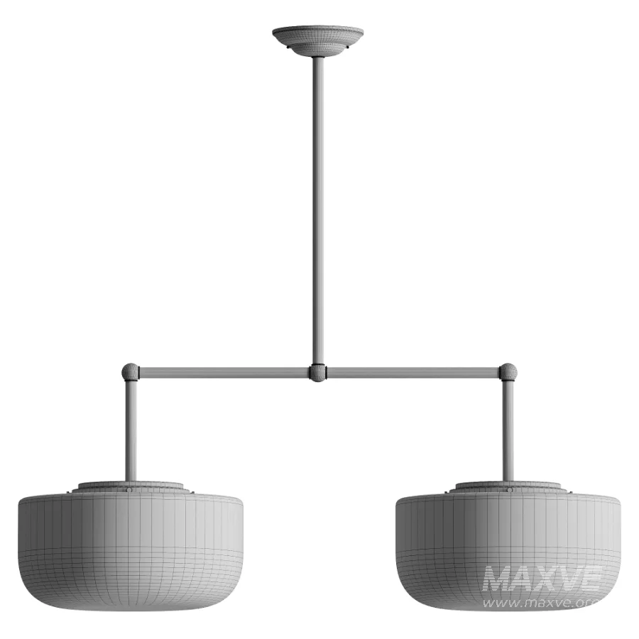 Erin & Ben Gardiner Schoolhouse Linear Chandelier - Image 3