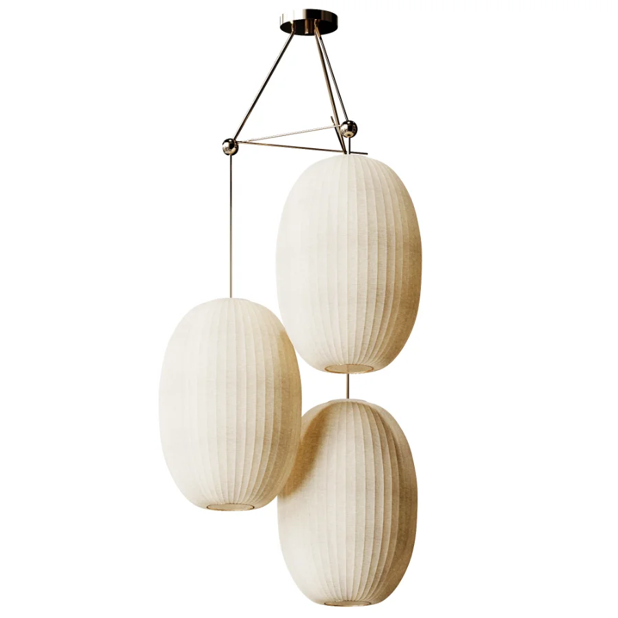 Nelson Triple Bubble Fixture Lamp - Image 2