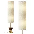 Costello Walnut Floor Lamp - Thumbnail 1