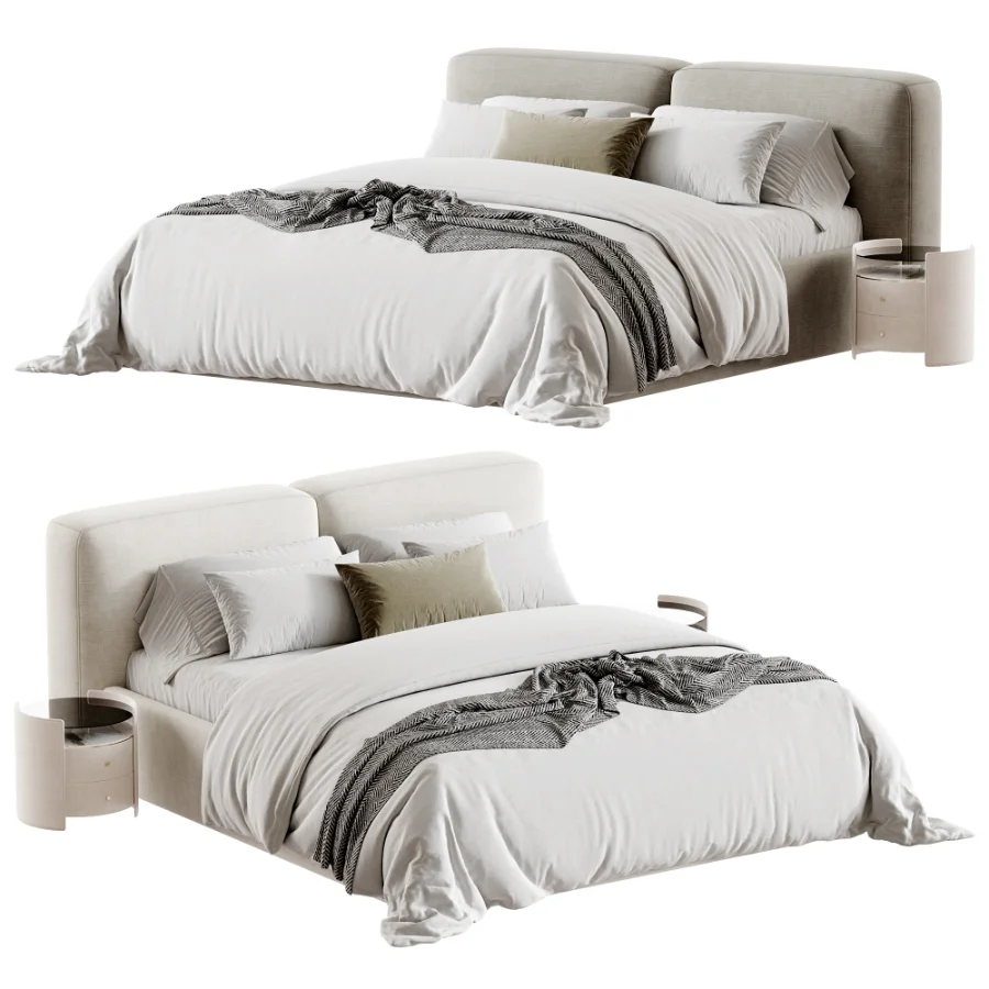 Ren bed with lifting mechanism - Image 1