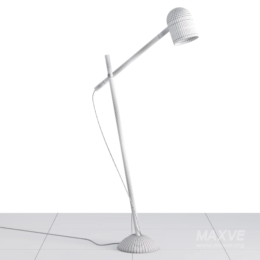 Led Steel Floor Lamp - Image 4