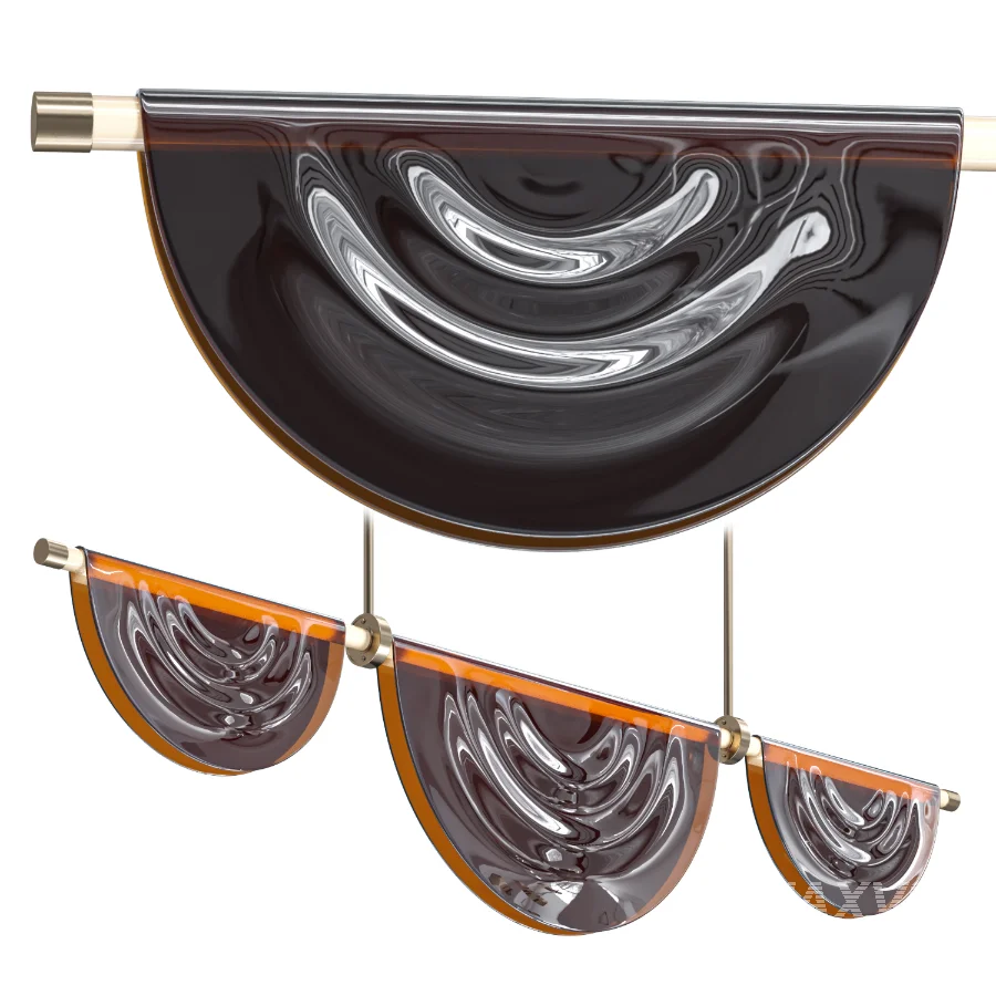 Folded Chive Candlestick Pendant Lamp - Image 3