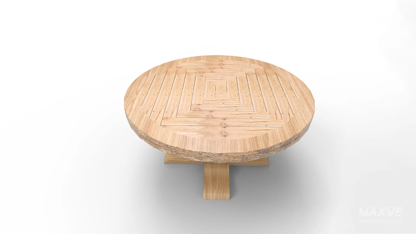 Candace Round Solid Wood Dining Table - Image 6