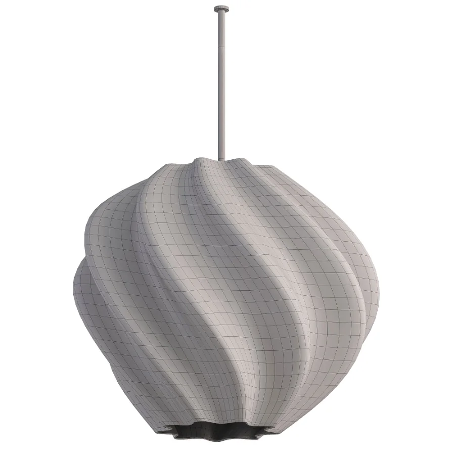 Spiral Wave Pendant Light - Image 4