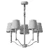 Meridian Mid Century Brass Chandelier 5 heads - Thumbnail 2