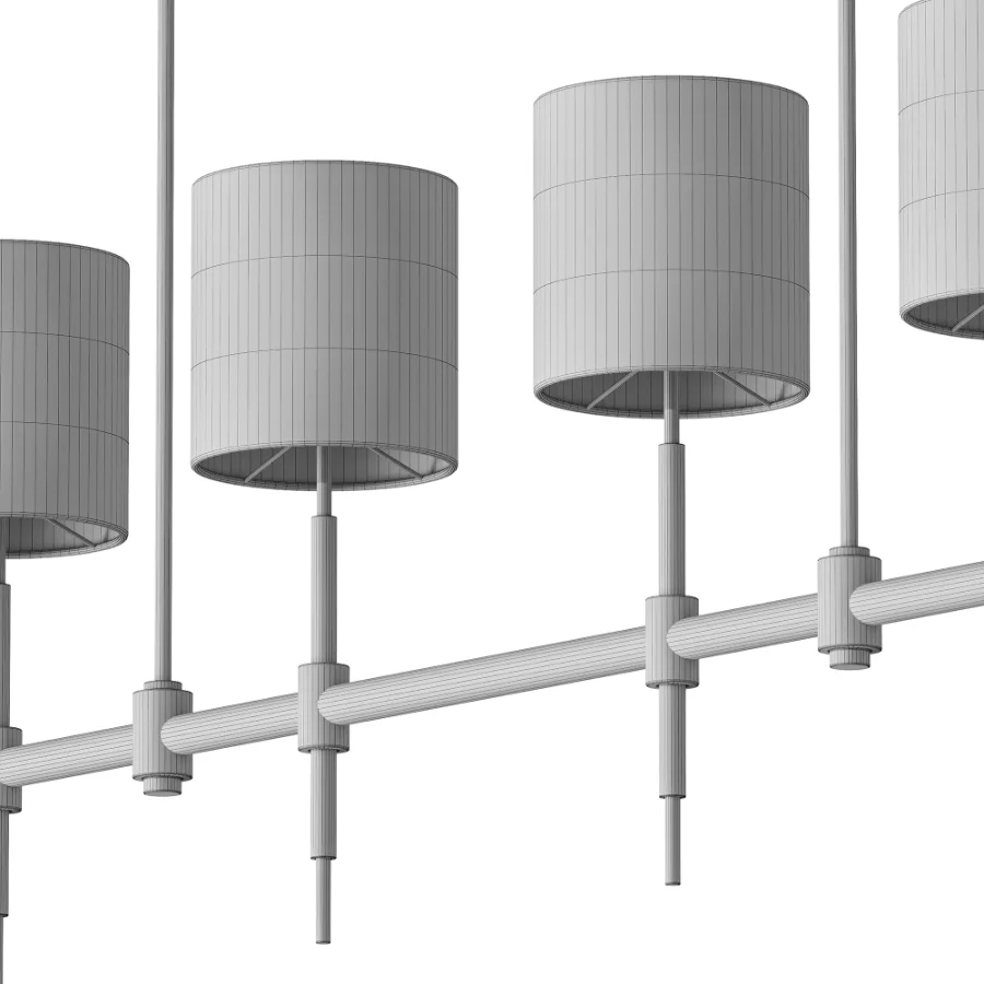 Reese Metal Linear Chandelier - Image 3