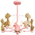 Lovely Deer Wooden Chandelier - Thumbnail 6