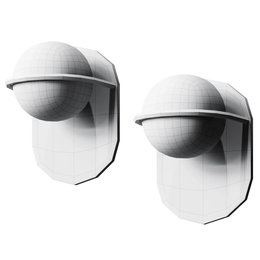 B lux C Ball Outdoor Wall Lamp - Image 4