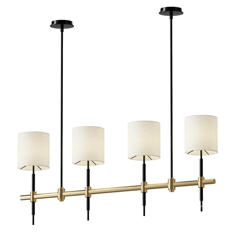 Reese Metal Linear Chandelier - Image 1