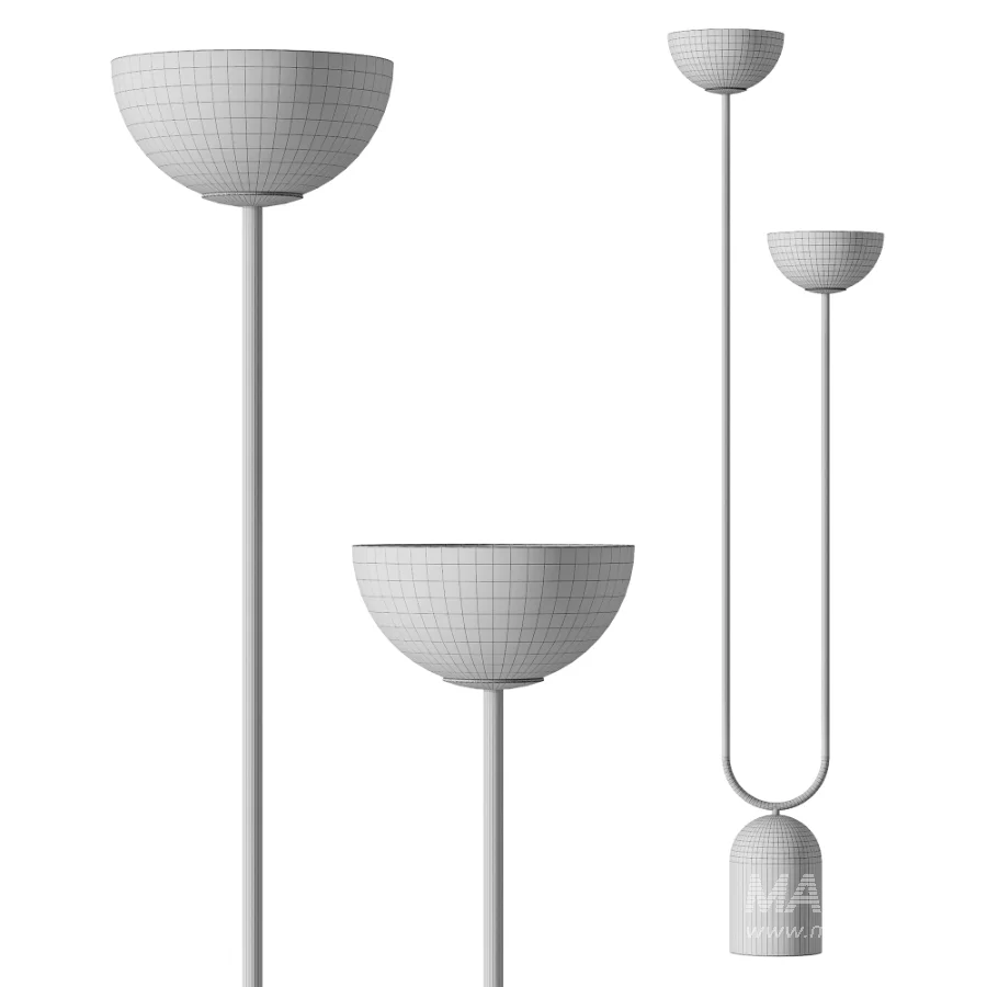 FareDecor Ruzo Bronze Porcelain Floor Lamp - Image 3