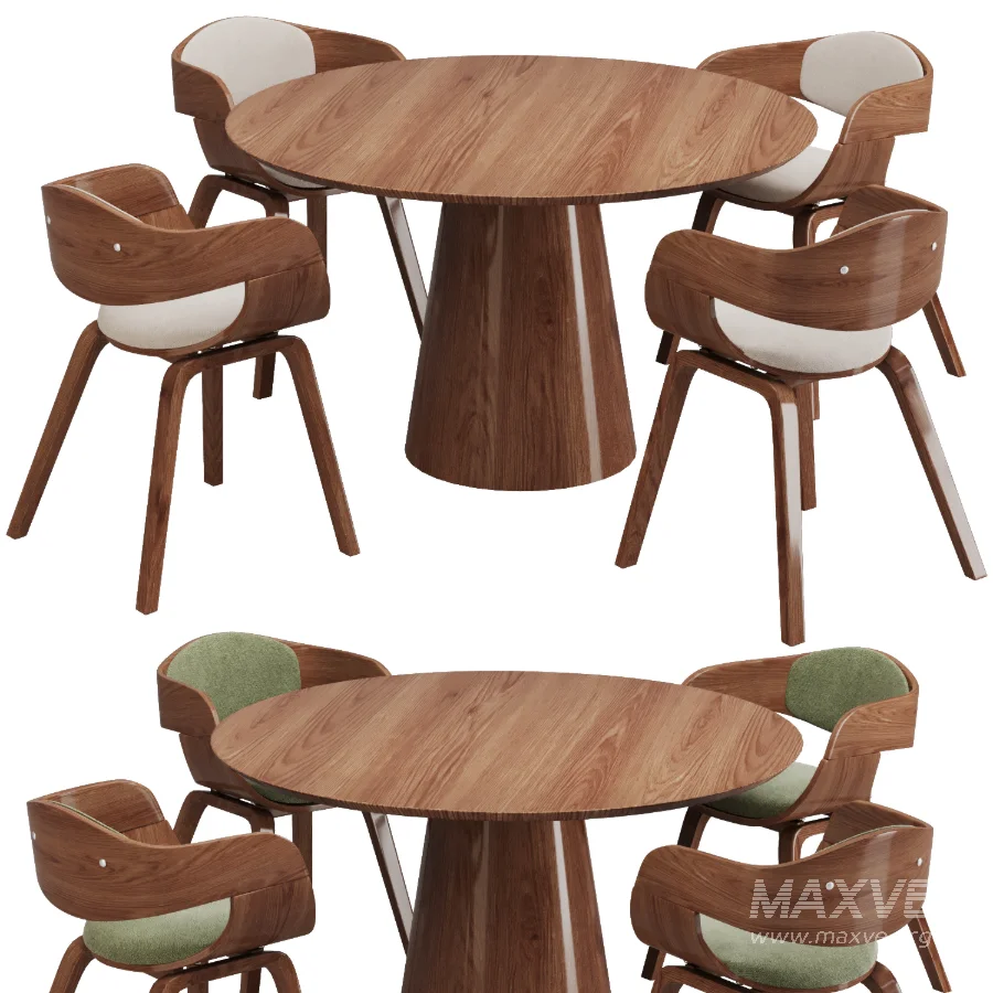 Dinning chair and table342 - Image 1