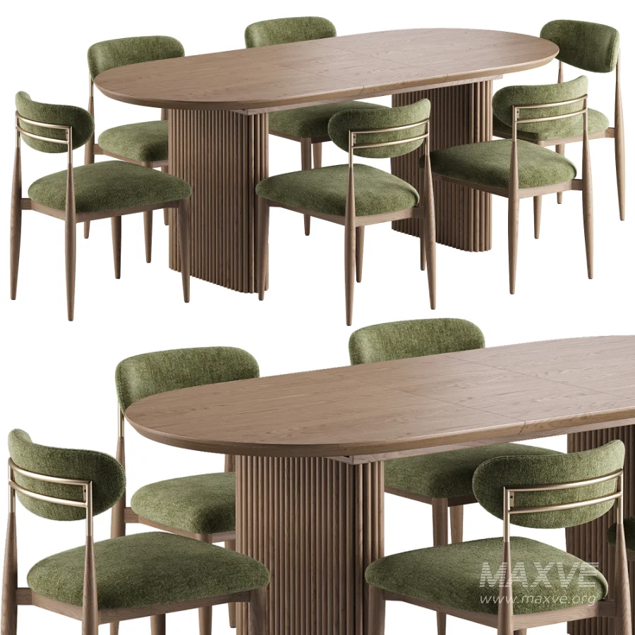 Dagmar Chair Maru Table - Image 6