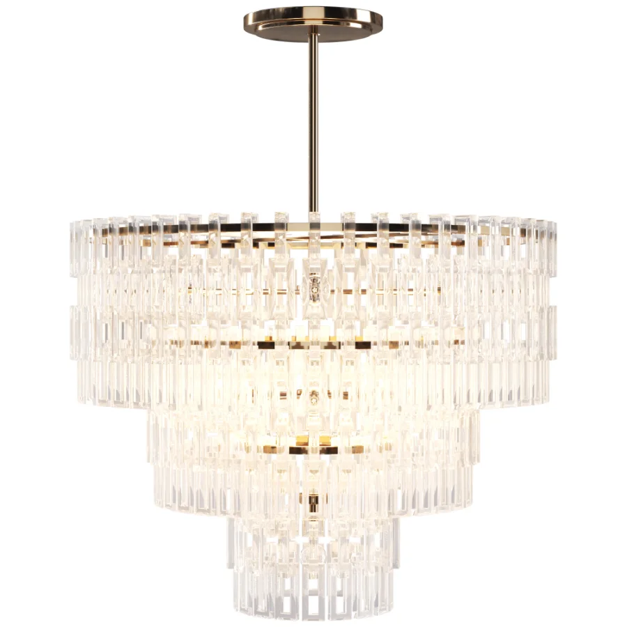 Crystal Chandelier Light 02 - Image 3
