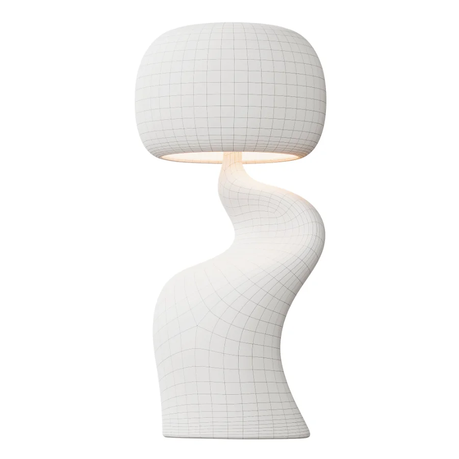 Amorphous Organic Table Lamp 02 - Image 5