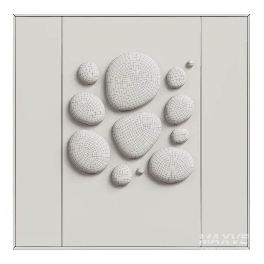 Chrome Bubble Wall Decor 17 - Image 5