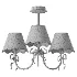 Serynthis Vintage Tapered Fabric Brass Bow Ceiling Light - Thumbnail 3