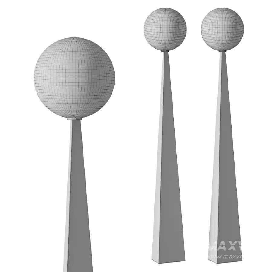 GLO Black Floor Lamp - Image 4