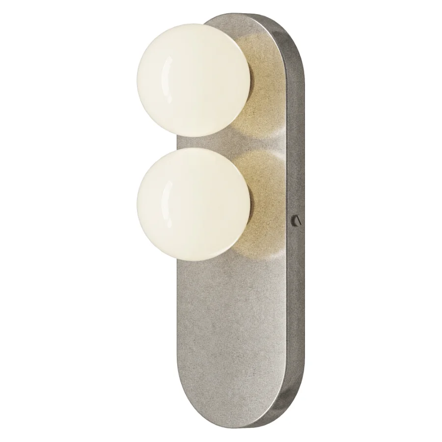Radilum Eccolo Wood Glass Wall Lamp - Image 2