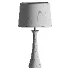 Black Finish Outlet USB Table Lamp - Thumbnail 3