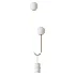 LEIF IRON AND MARBLE FLOOR LAMP - Thumbnail 2