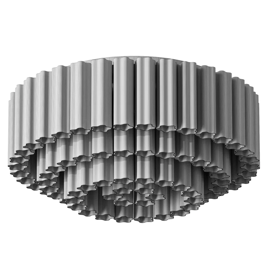 Wesham 16 Light Aged Brass Flush Mount - Image 2