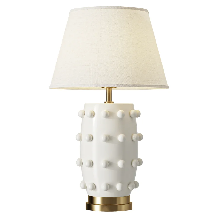 Ramon Modern Medium Ceramic Table Lamp - Image 1