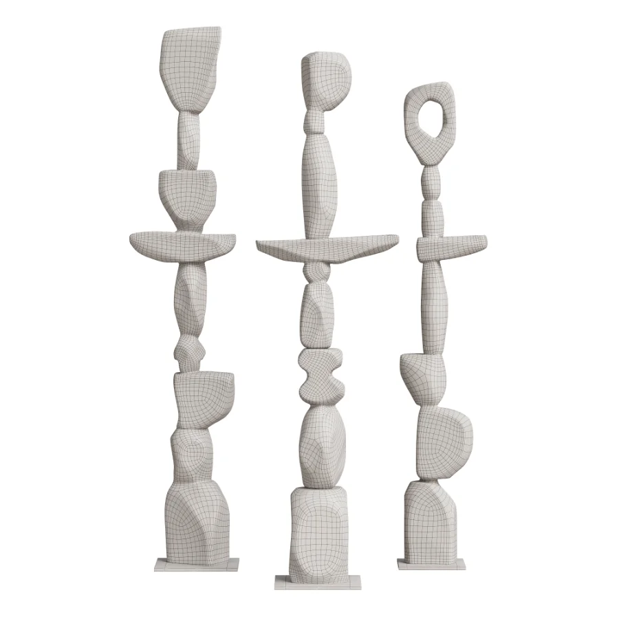 Abstract Floor Sculpture - Image 4