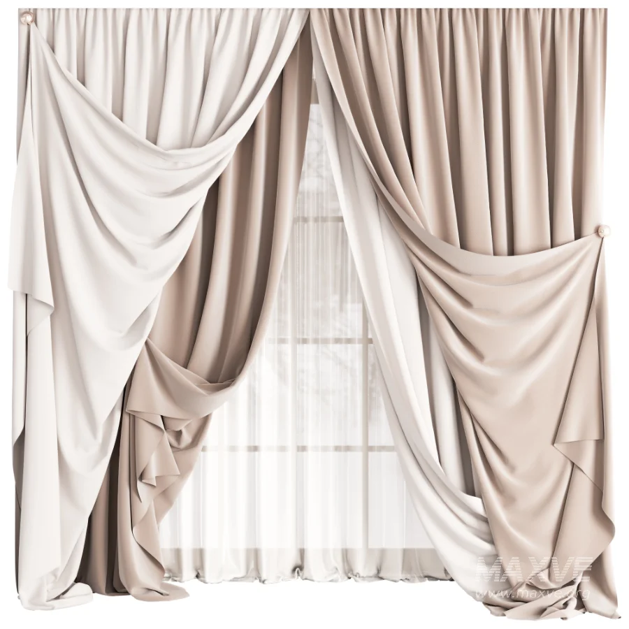 Silk and Cotton Curtain St 111 - Image 1