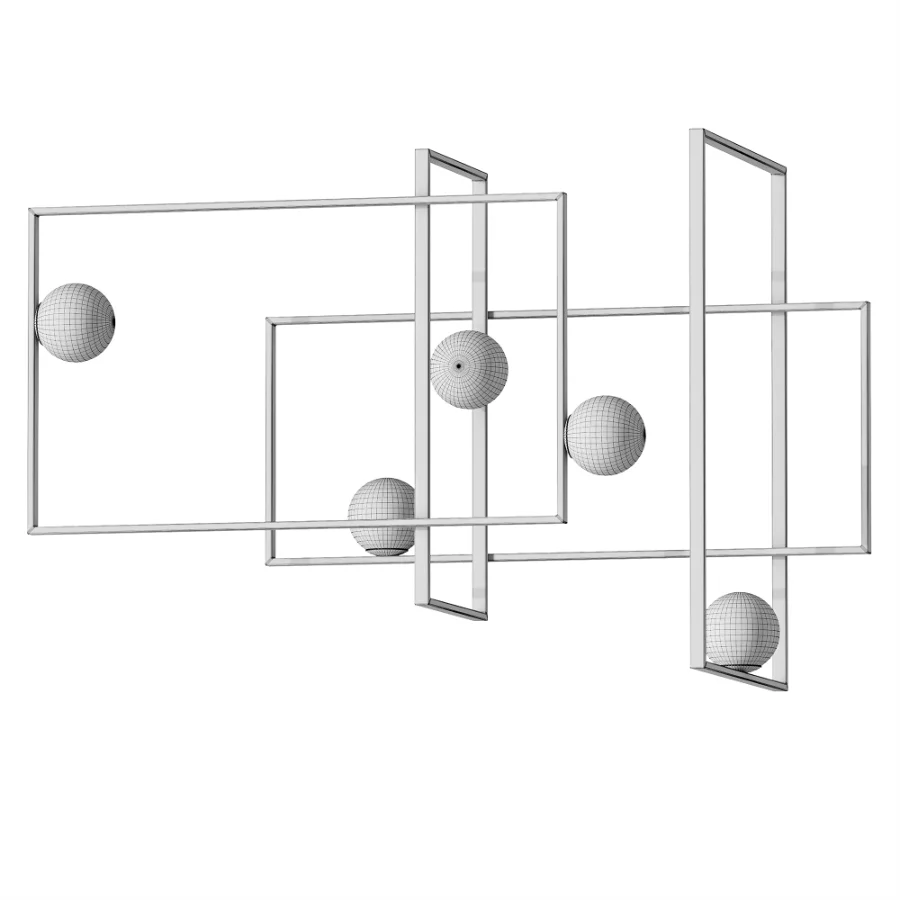 Venicem Mondrian Glass Ceiling Light - Image 4