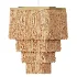 Square Fringed Pendant Lampshade - Thumbnail 3