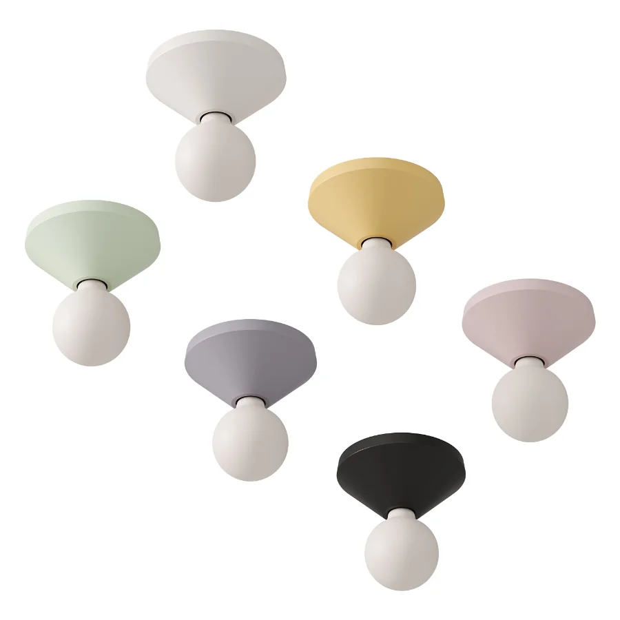 Ada Ivory Ceiling Lamp - Image 4