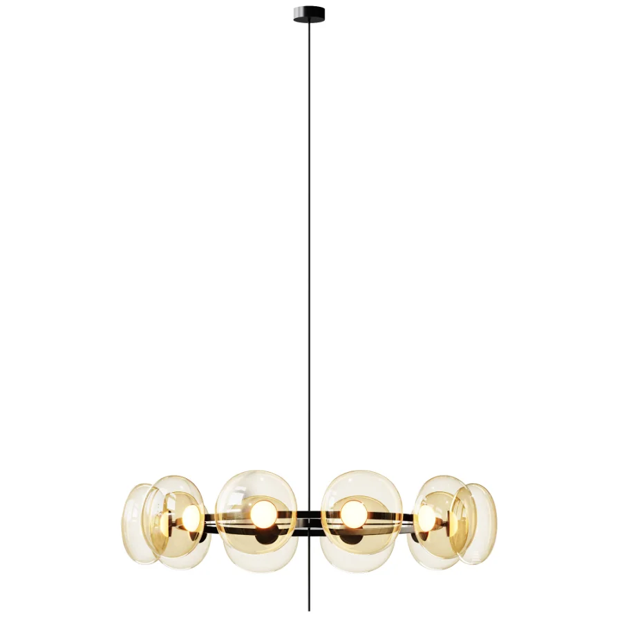 Aeris Linear Chandelier Ross Gardam - Image 1