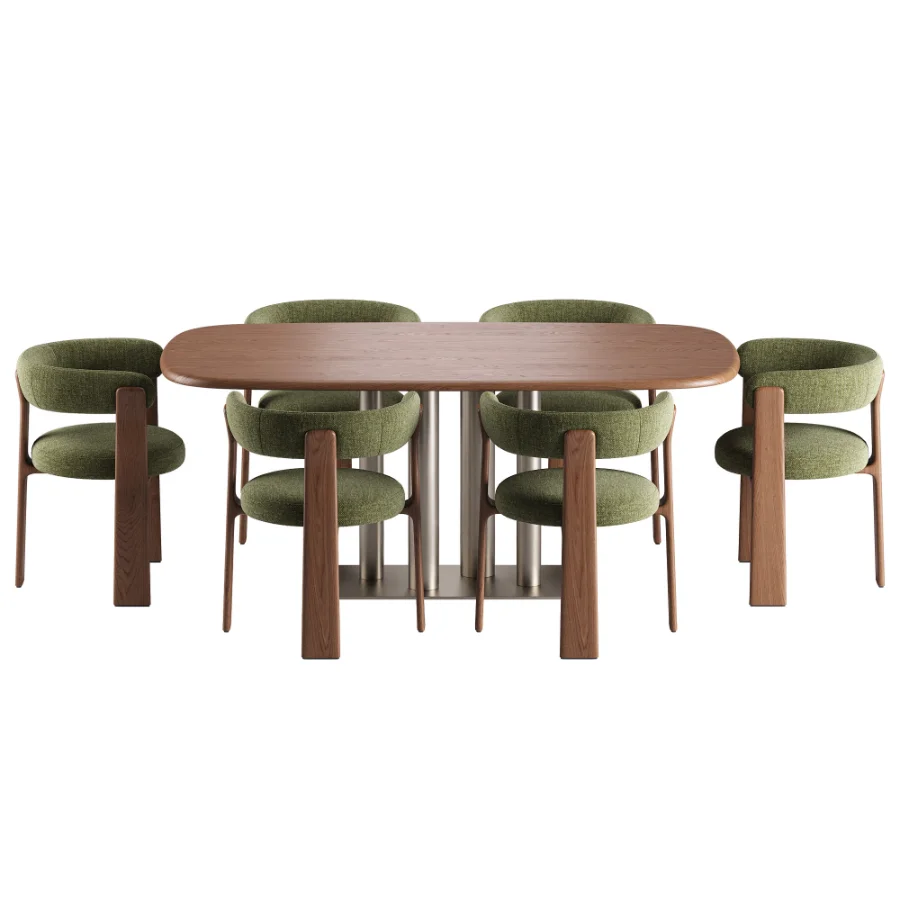 Granite 3 Legged Chair and Melvar Table - Image 4