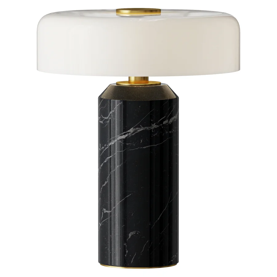 Lunara Marble Table Lamp - Image 2