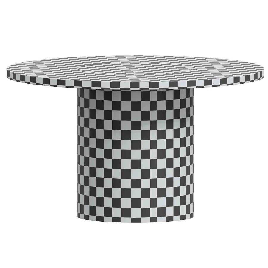 Round Welcome Dining Table in Caramel - Image 3