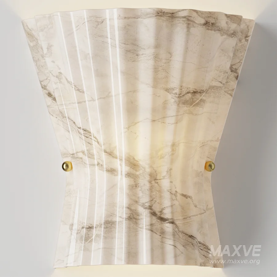 Soho Home Mallory Alabaster Wall Light - Image 1