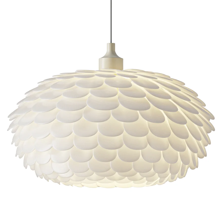 Dekorfine Erges White Acrylic Pendant - Image 1