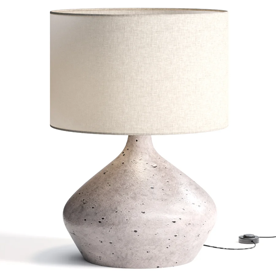 Asymmetry Ceramic Table Lamp - Image 3