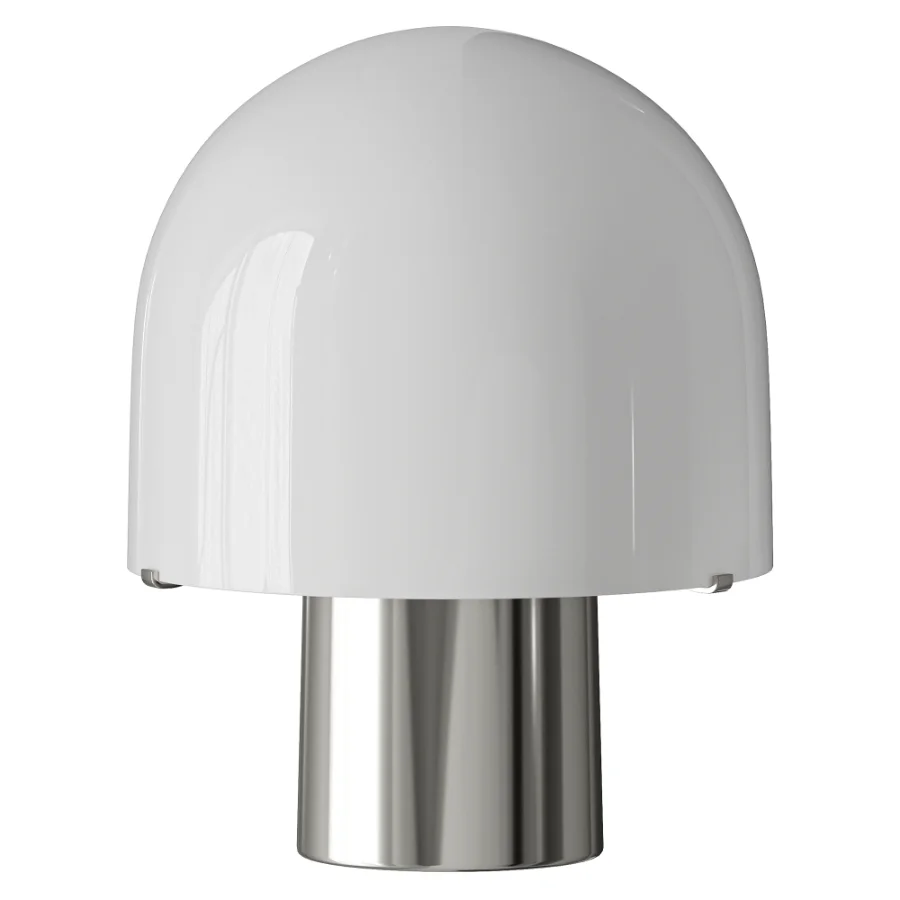 Mazzega Opal Glass Table Lamp - Image 2