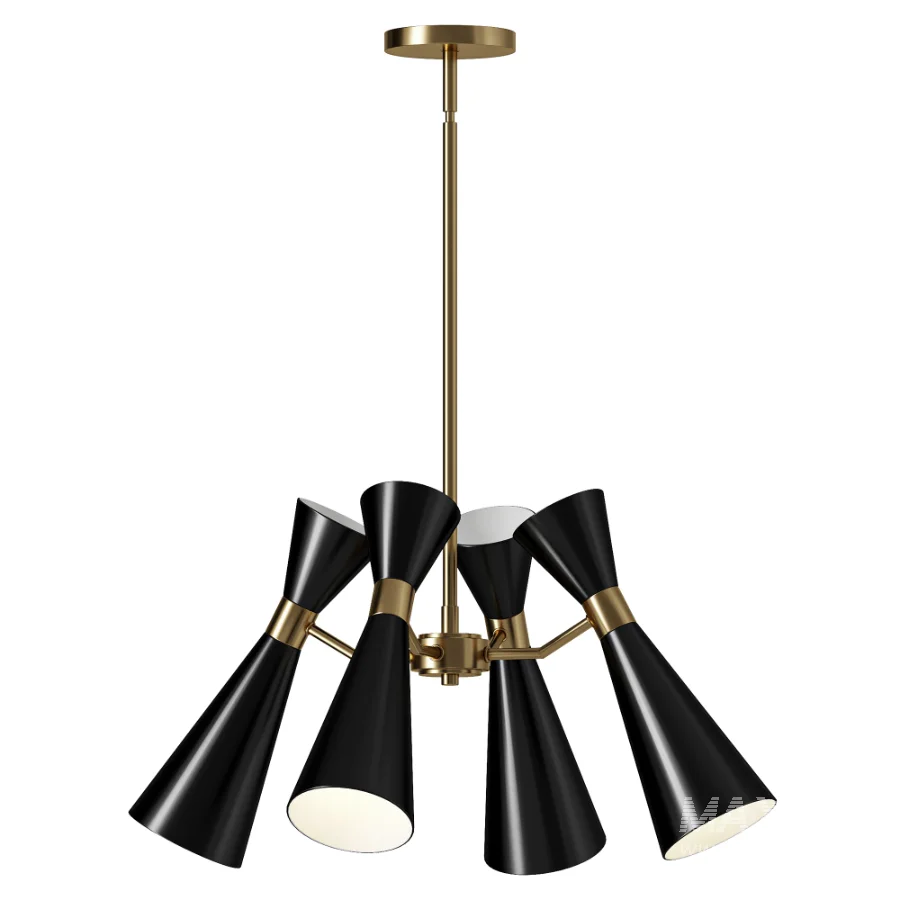 Aiden 4 Light Chandelier - Image 2